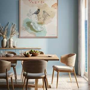 Wild Blue Indigo Canvas Print by Alicia Hauff Studio 