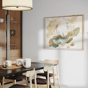 Western Meadowlark Canvas Print by Alicia Hauff Studio 