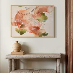 Prairie Rose Canvas Print by Alicia Hauff Studio 