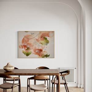 Prairie Rose Canvas Print by Alicia Hauff Studio 