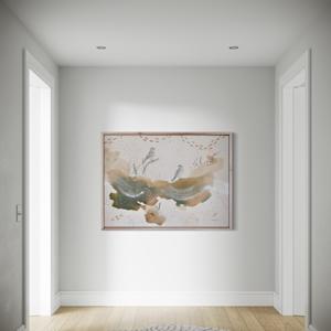 Baird's Sparrow Canvas Print by Alicia Hauff Studio 