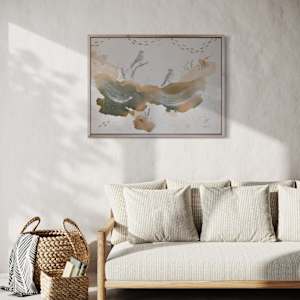 Baird's Sparrow Canvas Print by Alicia Hauff Studio 