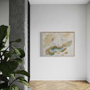 Western Meadowlark Canvas Print by Alicia Hauff Studio 