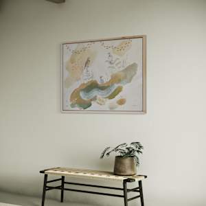 Western Meadowlark Canvas Print by Alicia Hauff Studio 