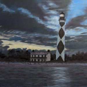 Cape lookout lighthouse by Carol Motsinger