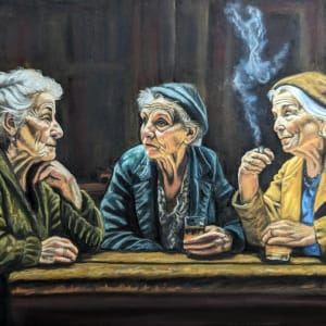 pub gossip by Carol Motsinger