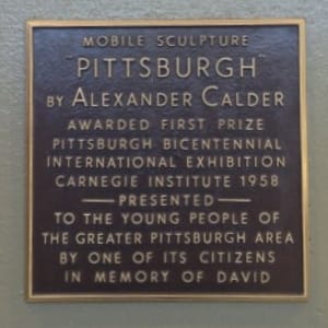 Pittsburgh by Alexander Calder 