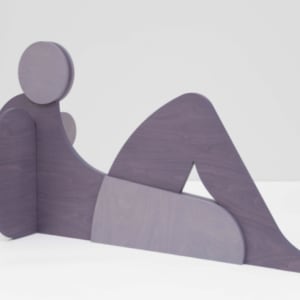 Reclining Father and Child by Ruby Sky Stiler