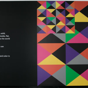 Untitled (Flag VII) by Rico Gatson 
