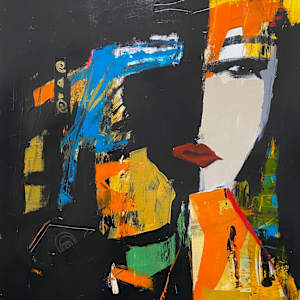 Out of the Darkness by Janet Little Art