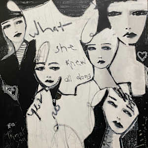 Knowing by Janet Little Art