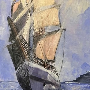 Cool Sail Under Summer Sun by Eileen Backman