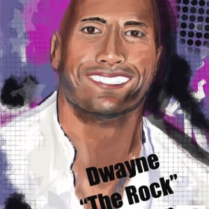 The Rock (Dwayne Johnson) by Eileen Backman