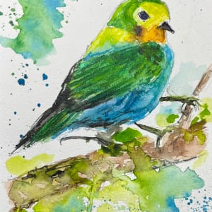 Spring Bird 6 by Eileen Backman