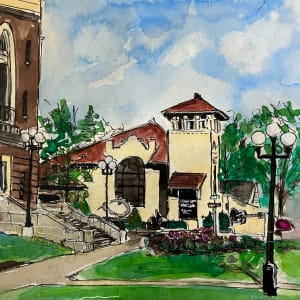 McLean County Art Center (West View) by Eileen Backman