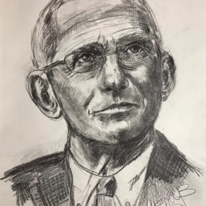 Dr.  Anthony Fauci by Eileen Backman