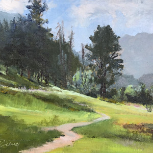 Moraine Park, Estes Park (Cynthia's Path) by Joan Vienot