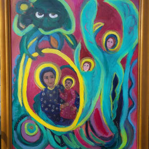 Black Madonna and Green Man