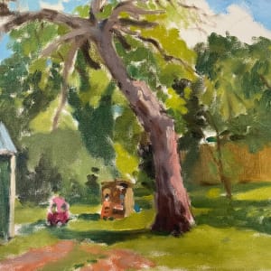 Backyard in June by Sean Oswald
