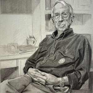Dr. Ralph Wood Portrait- 16 x 20 by Sean Oswald