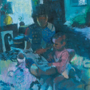 Mother and Child : Reading Lesson by Sean Oswald