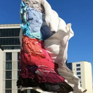 Arpillera Americanx * Cunt Quilt (Hourglass) by Coralina Rodriguez Meyer