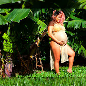 Platano Futilidad y Fertilidad (Catherina de Liberty City) diptych by Coralina Rodriguez Meyer 