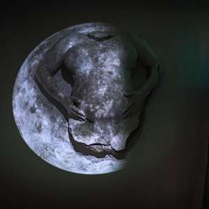 Luna Creciente del Cenote Yemaya by Coralina Rodriguez Meyer 