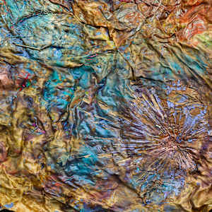 Palma Sola con Son del Sol (Solitary Palm with the Sun's Son/Sound) by Coralina Rodriguez Meyer 