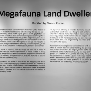 Megafauna Land Dwellers by Coralina Rodriguez Meyer 