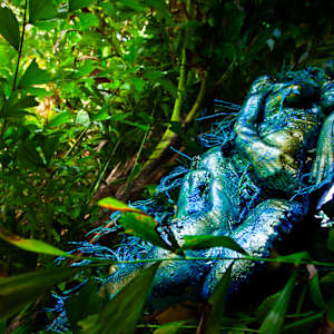 Abuela, Ija Desnuda Surgio del Sacrificio Triangulo Bermuda (Museo de la Cultura Colonial de Florida) by Coralina Rodriguez Meyer 
