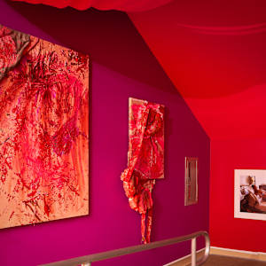 Grifa Negra y Vibras Trenzadas diptych by Coralina Rodriguez Meyer 