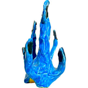 Kelp Hand (blue) by Matthew Bennett Laurents 