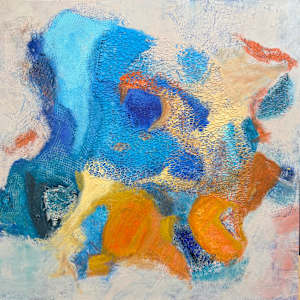 Emergence in Blue by Dr. Vasundhara (Vasu) Tolia, Image 1.