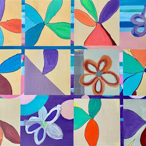Quilt of my Garden by Vasu Tolia