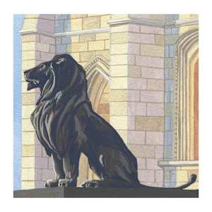 The lion that survived the war (Budapest) (sale) by MaryEllen Hackett