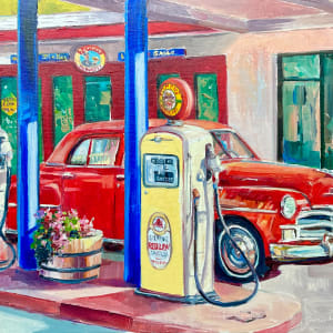 1950 Plymouth Supreme Deluxe #2 by Janis Casco Blayer Fine Art