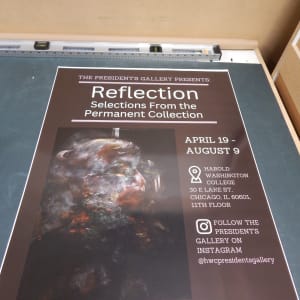 Reflection Exhibition Poster by Anna Pontius