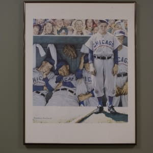 The Rookie by Norman Rockwell