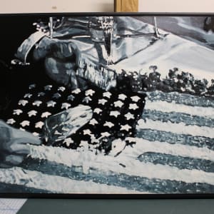 Untitled - American Flag Cake by Marcelino Stuhmer