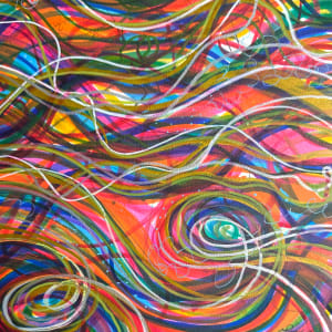 WC8x8-001 by Lynne's Art Studio, Image 2.