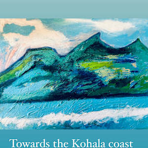 Looking out at the Kahola coast by Janet Borders 