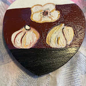 Garlic love by Janet Borders 