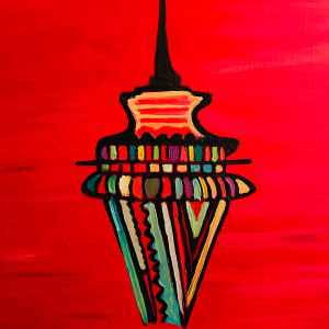 Seattle Space Needle 1962 by Janet Borders  Image: Seattle Space Needle 