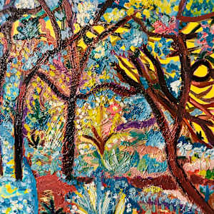 Spring Time Once upon a Time long ago ( initially Once upon a time) by Janet Borders  Image: Initially I’ve always done trees and nature but this goes beyond trees. 