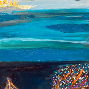 June mountain by Janet Borders