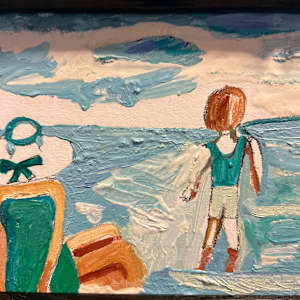 Beach day by Janet Borders 
