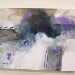 Trail of Horses by Ken Wright