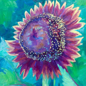 A Different Sunflower by Janice Gay Maker