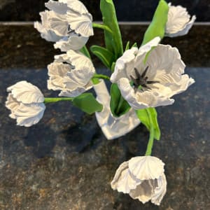 White Tulips by Nicola Cornford